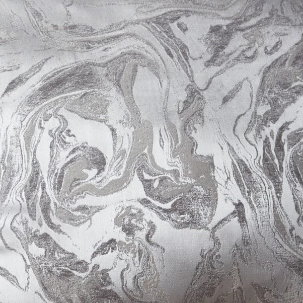 Luxury Collection Diablo Marble Silver Cushion - Image 3