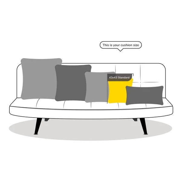 Dunelm Zahra Chenille Cushion - Image 2