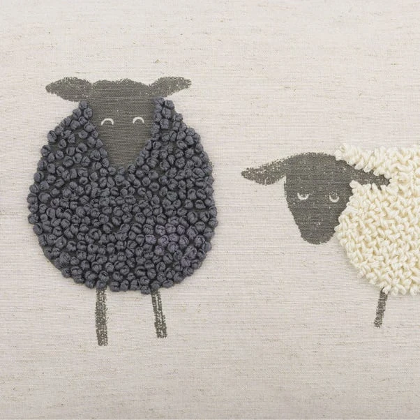 Dunelm Rectangular Sheep Cushion - Image 2