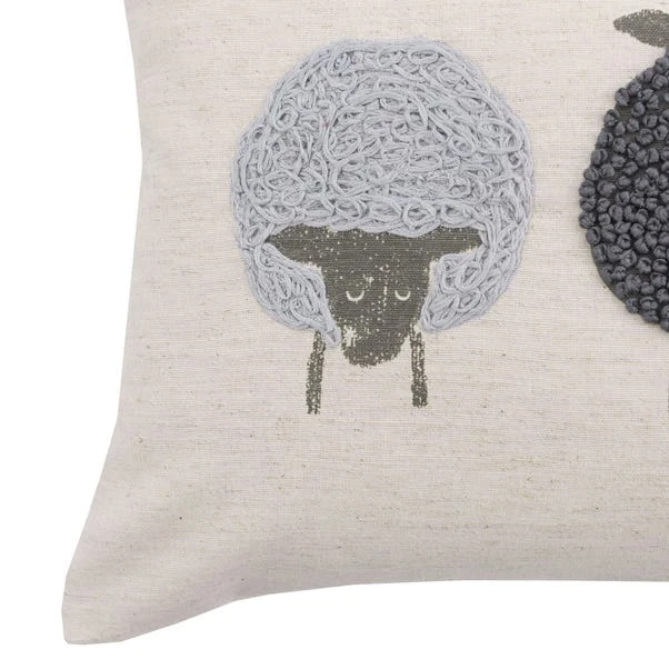 Dunelm Rectangular Sheep Cushion - Image 3