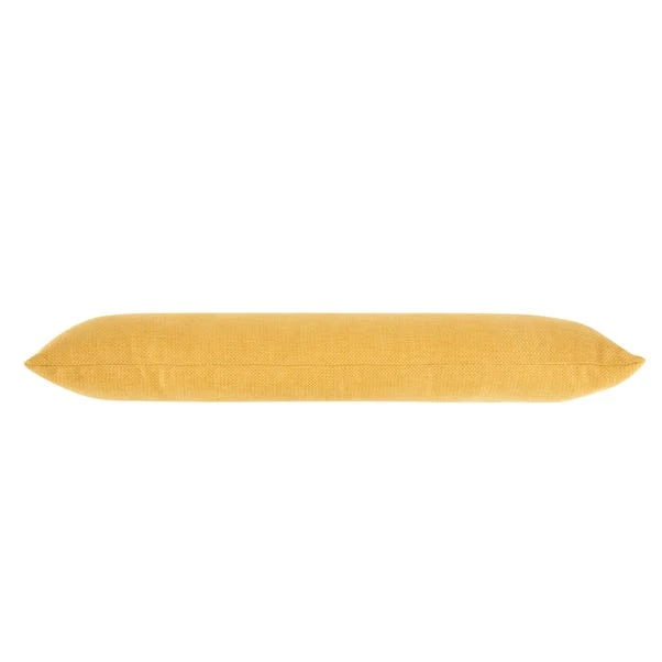 Dunelm Barkweave Ochre Draught Excluder - Image 2