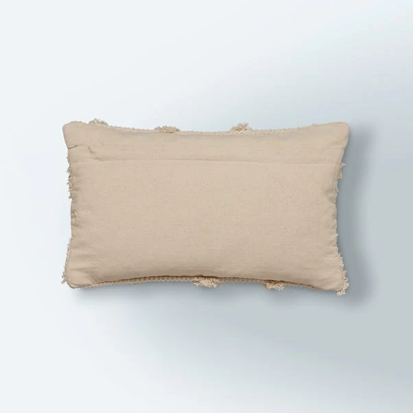Dunelm Zig Zag Natural Cushion - Image 3