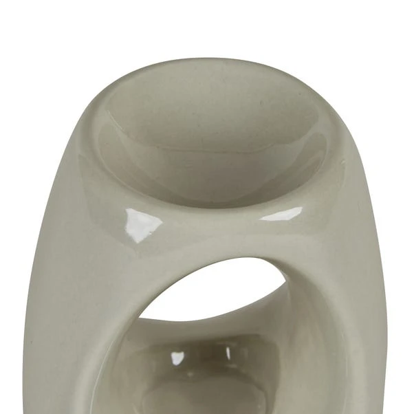 Dunelm Grey Modern Oil Burner - Image 3