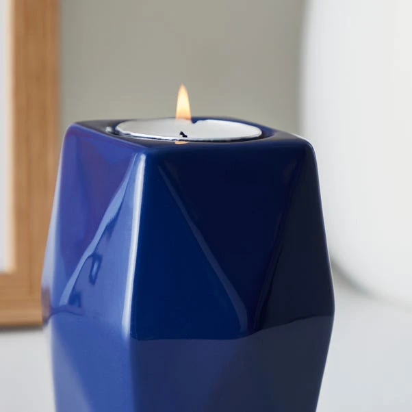 Dunelm Geometric Tealight Holder 10cm - Image 2