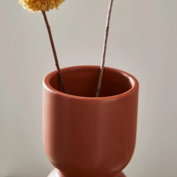 Elements Ceramic Vase 23cm Butterscotch - Image 2