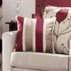 Luxury Collection Lalique Wine Striped Cushion