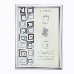 Dunelm Chrome Easy Frame 7" X 5" (18cm X 12cm)