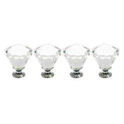 Dunelm Jazz Age Set Of 4 Drawer Knobs