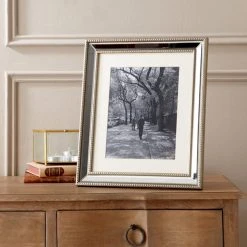 Dorma Champagne Mirrored Photo Frame 10" X 8" (25cm X 20cm)