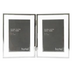 Hotel Silver Aperture Folding Frame
