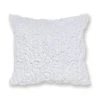 Dunelm Faux Fur White Sequin Cushion