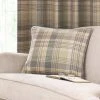 Luxury Collection Finley Check Green Cushion