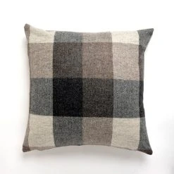 Dunelm Large Heritage Check Cushion