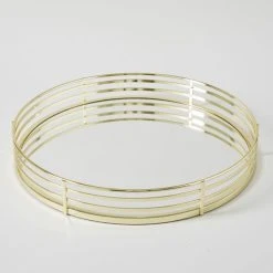 5A Fifth Avenue Decorative Gold Mirrored Tray