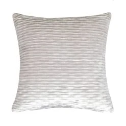 Dunelm Pleated Velvet Cushion Cover