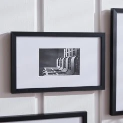 Dunelm Black Oversized Mount Frame 6" X 4" (15cm X 10cm)