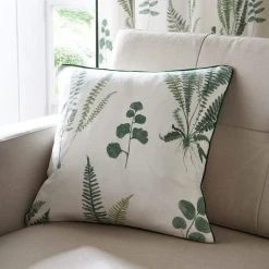 Dunelm Fern Green Cushion