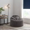 Dunelm Jenson Charcoal Bean Bag Chair