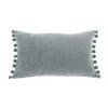 Dunelm Chenille PomPom Boudoir Cushion