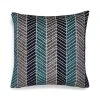 Dunelm Chevron Chenille Cushion