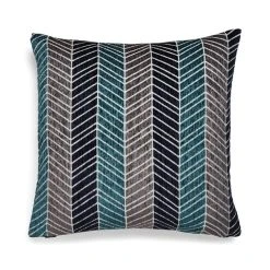 Dunelm Chevron Chenille Cushion