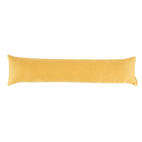Dunelm Barkweave Ochre Draught Excluder