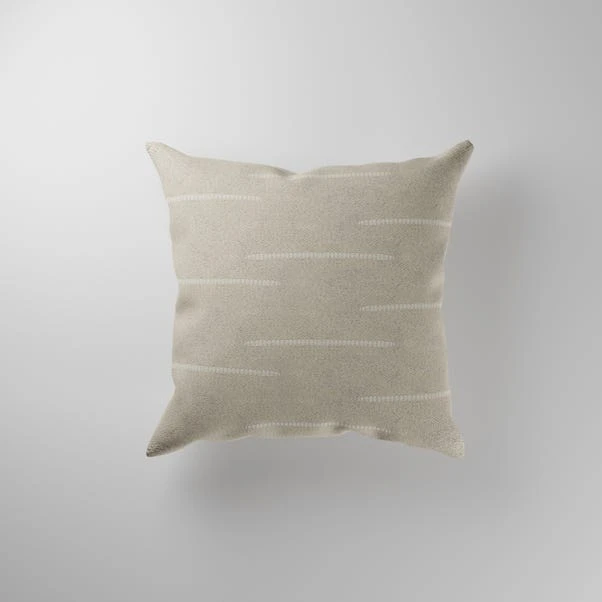 Dunelm Serenity Textured Natural Cushion - Image 2