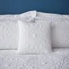 Dunelm Mandalay White Square Cushion