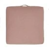 Dunelm Chenille Blush Slub Floor Cushion