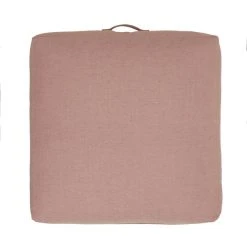 Dunelm Chenille Blush Slub Floor Cushion