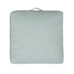 Chenille Duck Egg Slub Floor Cushion