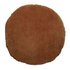 Dunelm Circle Corduroy Cushion