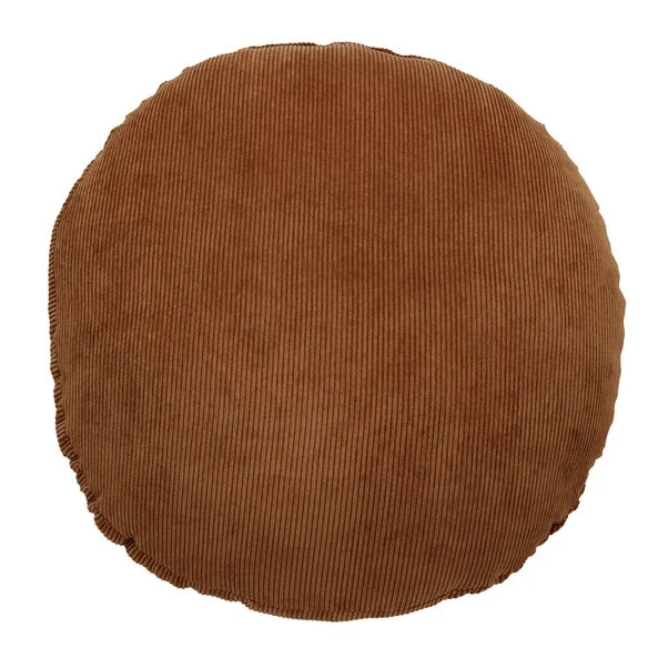 Dunelm Circle Corduroy Cushion