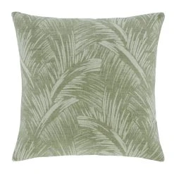 The Edited Life Palm Print Cushion Cover