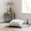 Dunelm Husky White Floor Cushion