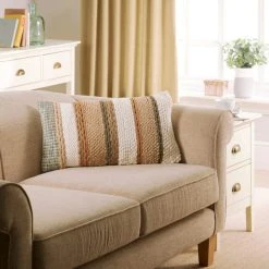 Dunelm Natural Plaited Cushion