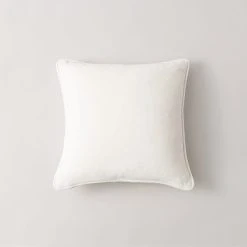 Dunelm Clara Cotton Velvet Square Cushion