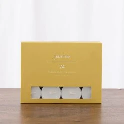 Dunelm Pack Of 24 Jasmine Tealights