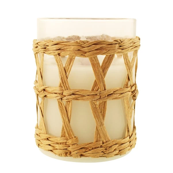 Dunelm LED Candle In A Small Basket - Image 4