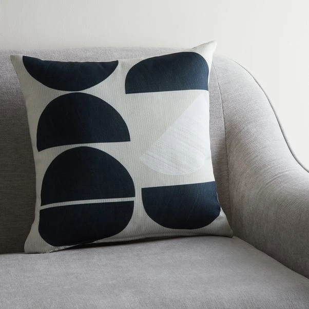 Dunelm Cut Out Moon Geo Cushion