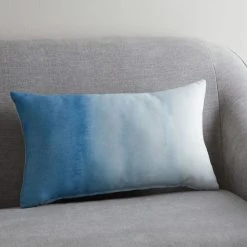 Dunelm Blue Ombre Cushion