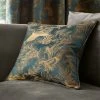 Dunelm Crane Emerald Cushion