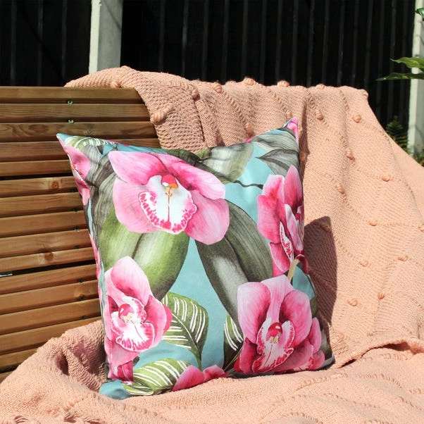 Riva Home Orchids Outdoor Cushion