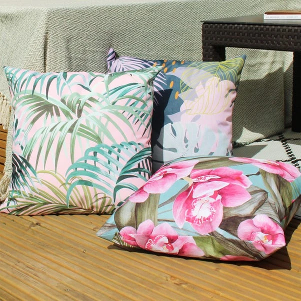 Riva Home Orchids Outdoor Cushion - Image 2