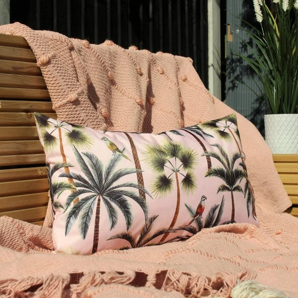 Riva Home Palms Blush Outdoor Cushion
