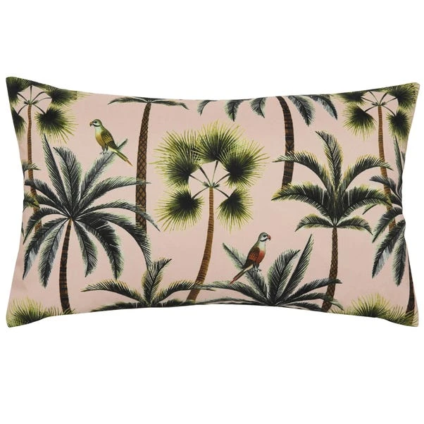 Riva Home Palms Blush Outdoor Cushion - Image 3