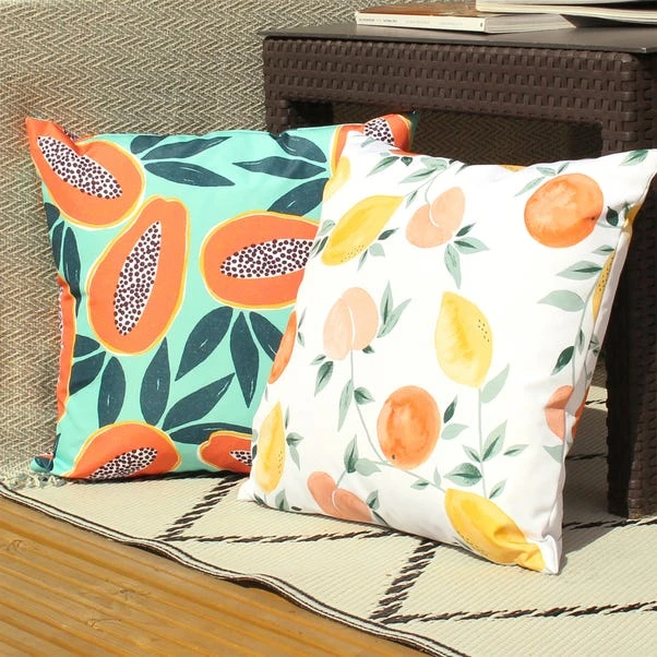 Riva Home Les Fruits Mulitcoloured Outdoor Cushion - Image 2