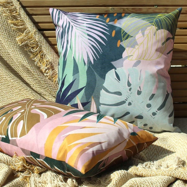 Riva Home Leafy Blush Outdoor Cushion