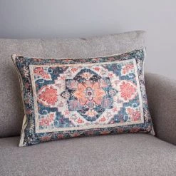 Dunelm Printed Oriental Cushion