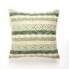 Dunelm Global Geometric Green Cushion